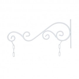 단조간판걸이 돌고래 화이트 소(400x180mm)