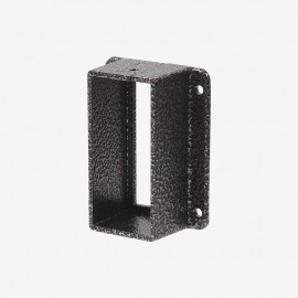 메가타이 AL 난간 브라켓 고정형 메탈 블랙 (90x40mm 각재용)