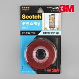 3M 강력 투명 양면테이프 CL120