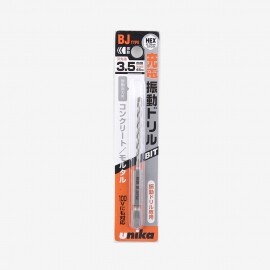 유니카 육각 콘크리트 드릴비트 BJ 3.5x90mm