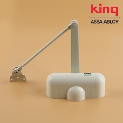 킹도어클로저 K100 (아이보리) 목문용 도어체크