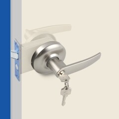 두꺼운 방화문 손잡이 9000 하나로 45~60mm용