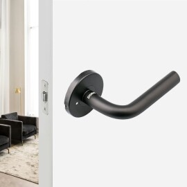 도무스 방문손잡이 AL950 블랙