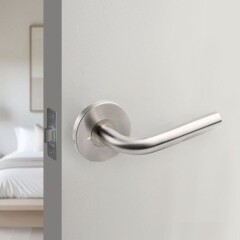 스텐 방문손잡이 스틱 실버