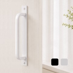 중문손잡이 베이직판 (250mm) 실버 화이트 블랙